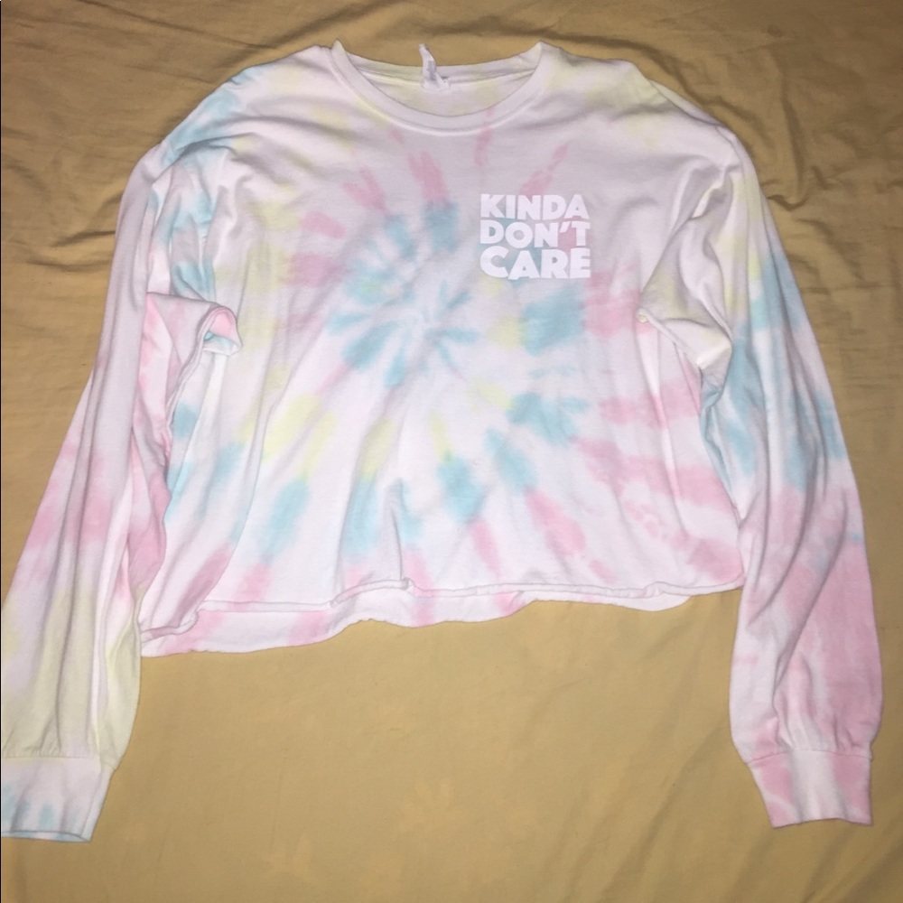 Long Sleeve Crop Top👚